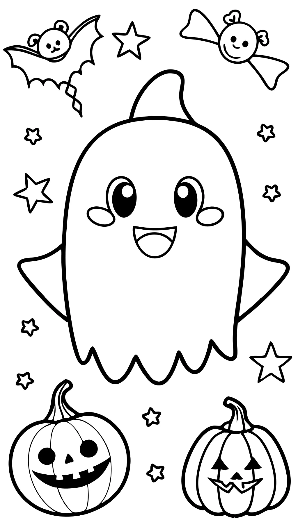 coloriages d’Halloween gratuits pour les tout-petits imprimables